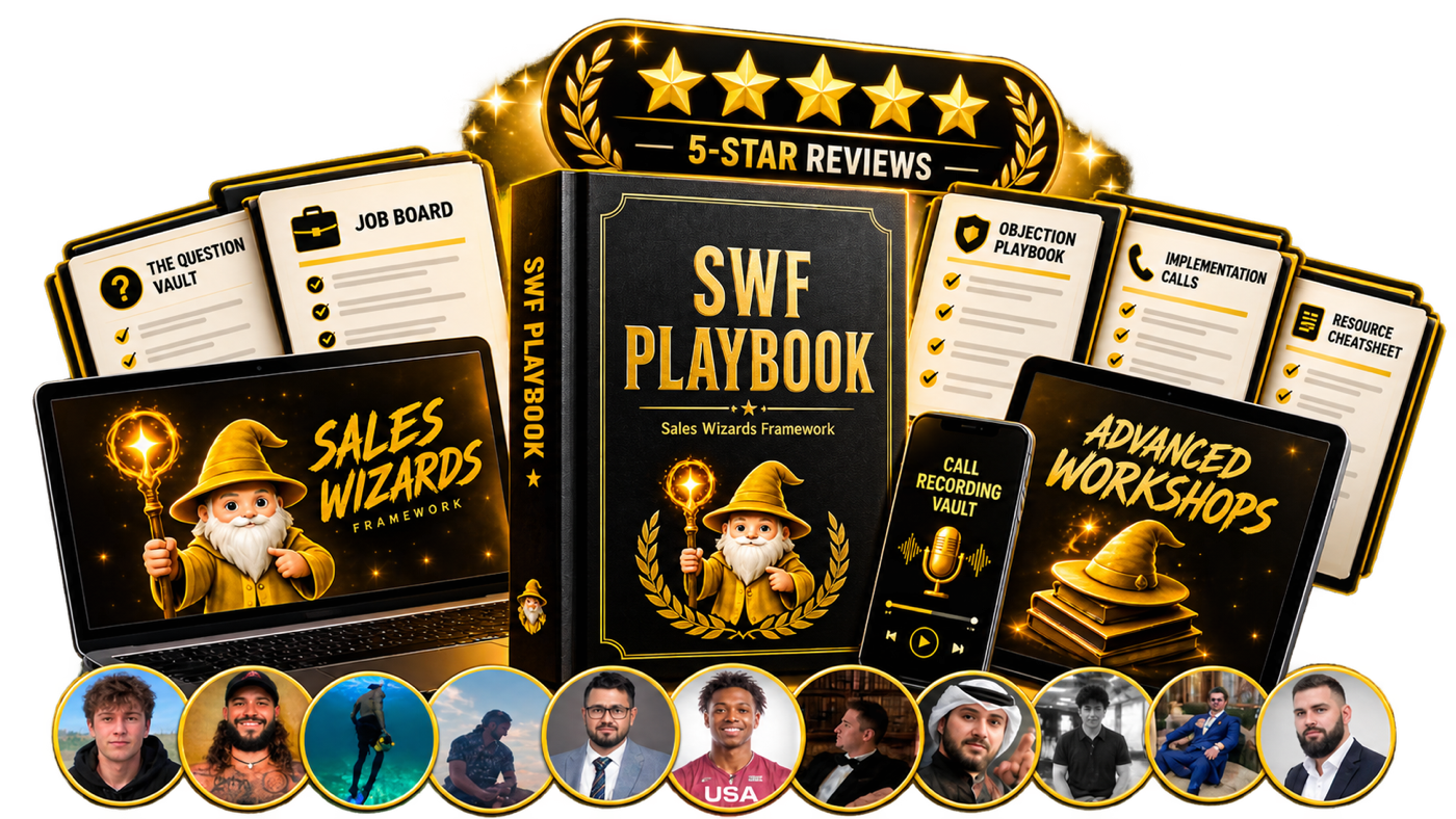 Rated 5 stars by Sales Wizards students