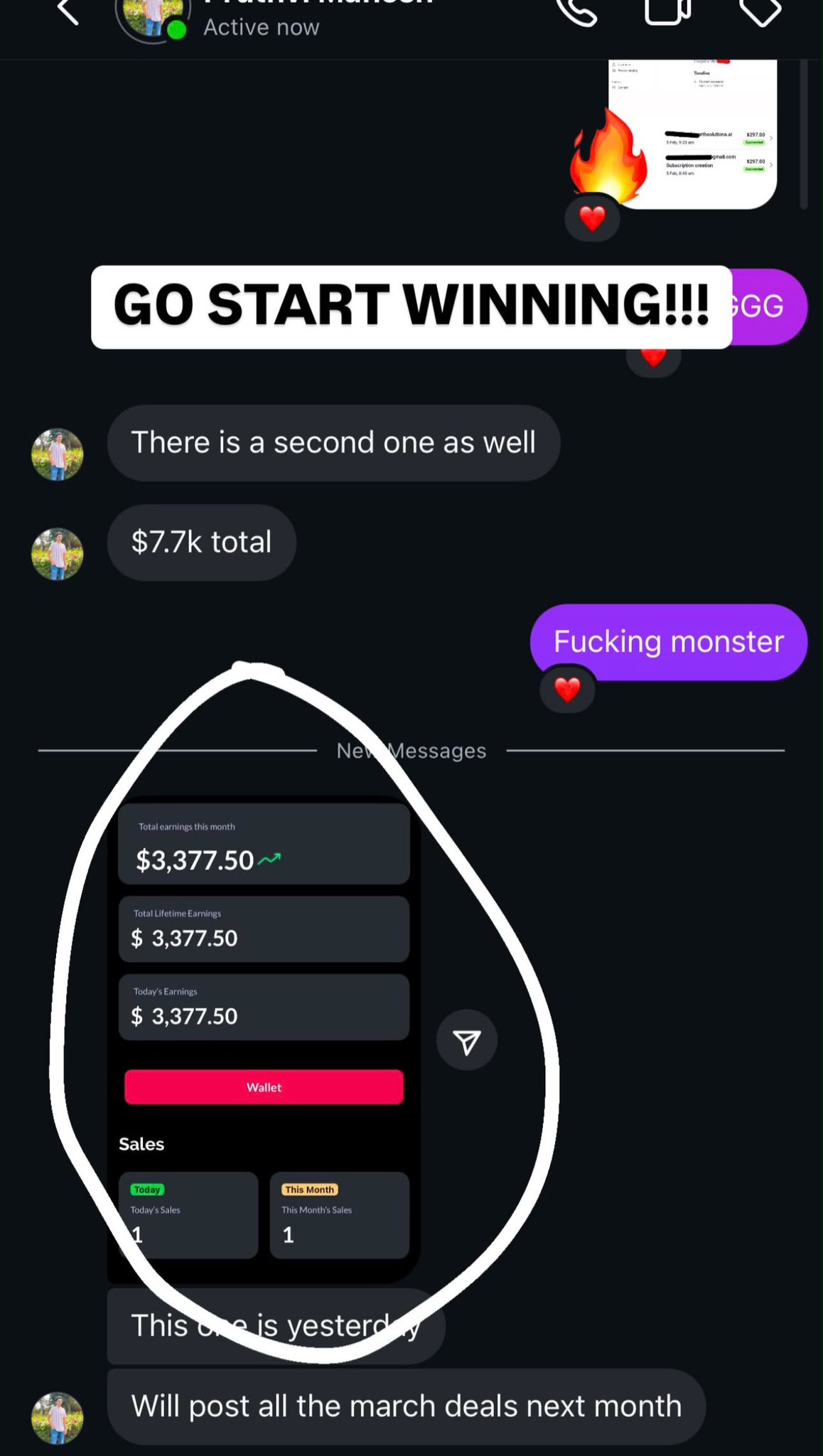 Sales Wizards client result