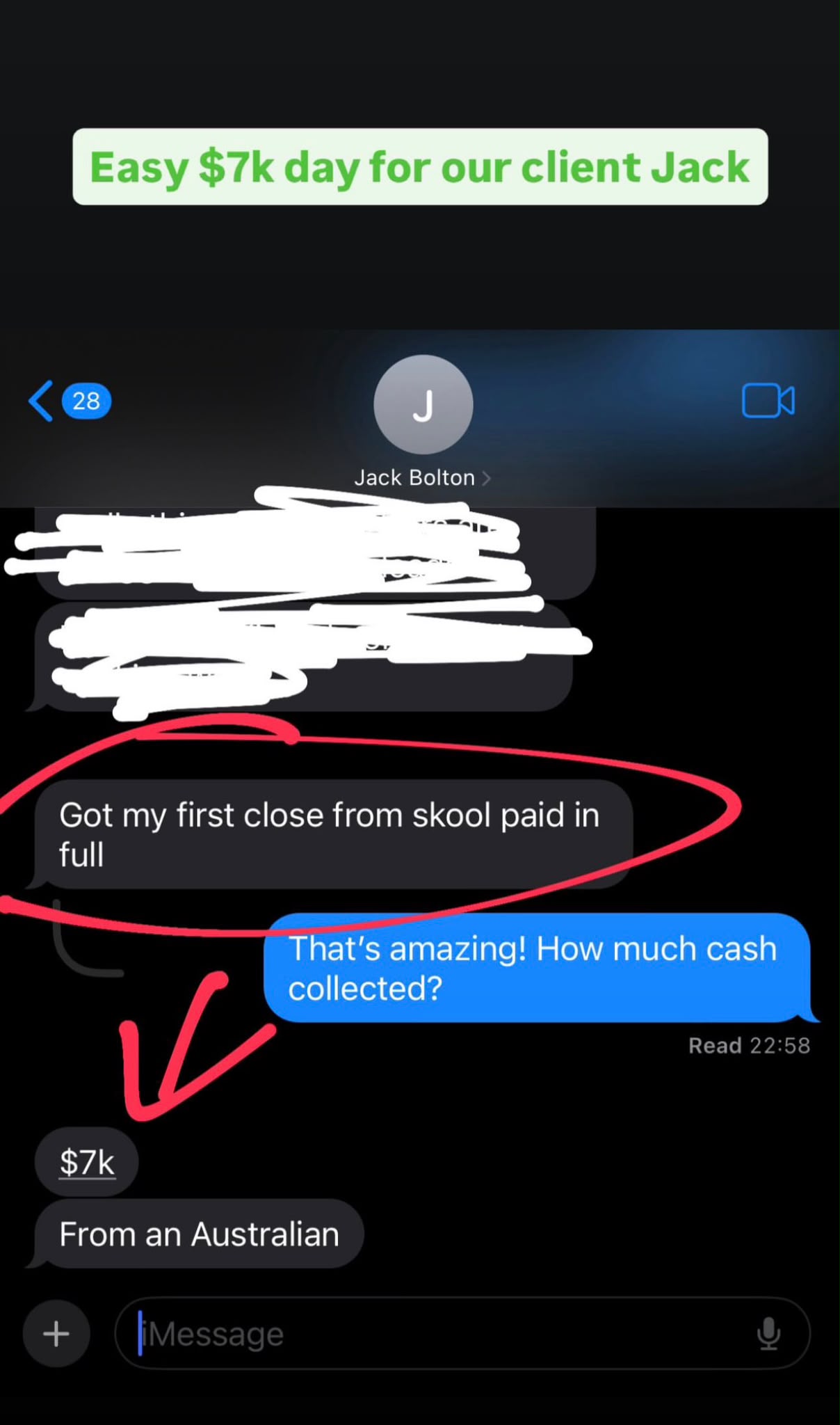Sales Wizards client result